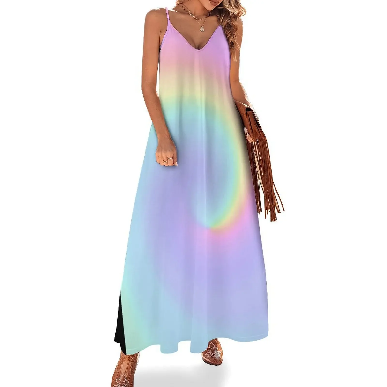 Light Pastel Rainbow Spiral Sleeveless Dress dresses for women 2025 Women's skirt evening dresses luxury 2025 Dress
Light Pastel Rainbow Spiral Sleeveless Dress dresses for women 2025 Women's skirt evening dresses luxury 2025 Dress