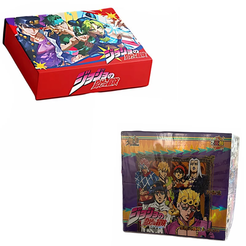 NEW Vol 2 Jojo's Bizarre Adventure CCG Trading Card Series Collectible Card Game Entertainment Collectible Toy Gift
NEW Vol 2 Jojo's Bizarre Adventure CCG Trading Card Series Collectible Card Game Entertainment Collectible Toy Gift