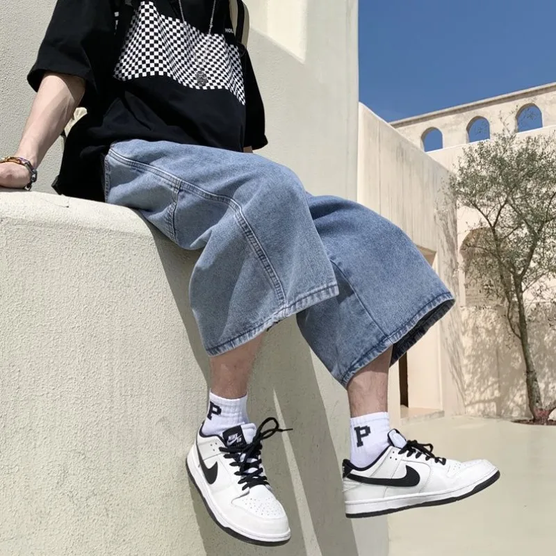 Instagram Viral Cargo Shorts Men, Knee-Length Denim Workwear Shorts, American Loose Fit Thin Summer Casual Pants
Instagram Viral Cargo Shorts Men, Knee-Length Denim Workwear Shorts, American Loose Fit Thin Summer Casual Pants