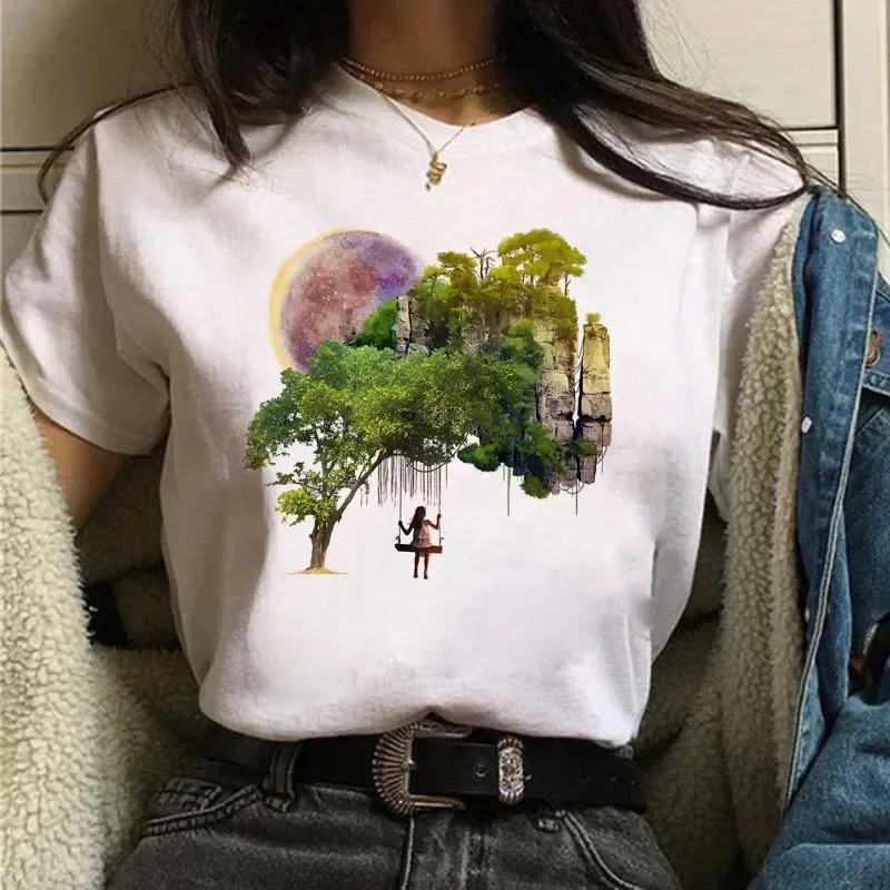 Harajuku Funny 90s Girl Moon Women T Shirt Cartoon Graphic Printed Black Ladies Tshirt Casual Woman Shirt Kawaii Tee Shirt
Harajuku Funny 90s Girl Moon Women T Shirt Cartoon Graphic Printed Black Ladies Tshirt Casual Woman Shirt Kawaii Tee Shirt