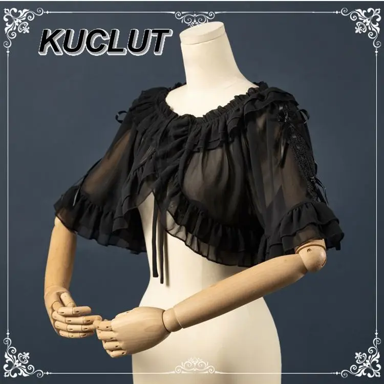 Lolita Chiffon Cardigan New Sun Protection Summer Short-Sleeved Summer Autumn Short Shawl Lightweight Loose Outerwear
Lolita Chiffon Cardigan New Sun Protection Summer Short-Sleeved Summer Autumn Short Shawl Lightweight Loose Outerwear