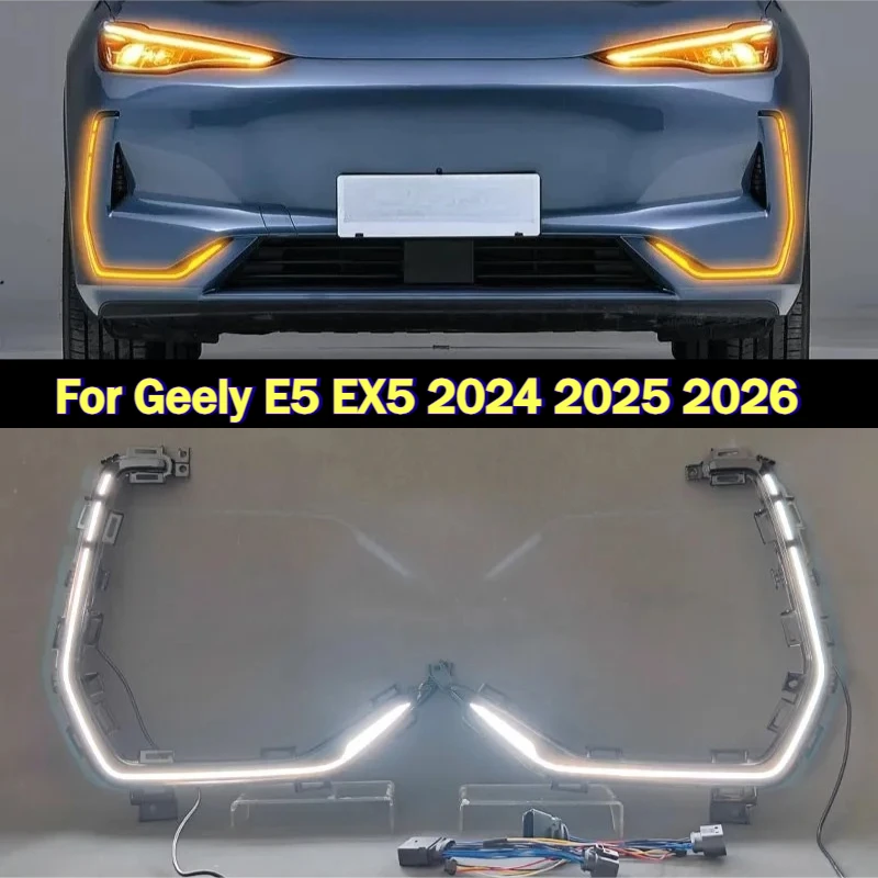 Car Led Daytime Running Light Modified Front Fog Light Frame Decorative Lamp For Geely E5 EX5 Proton eMAS7 2024 2025 2026
Car Led Daytime Running Light Modified Front Fog Light Frame Decorative Lamp For Geely E5 EX5 Proton eMAS7 2024 2025 2026