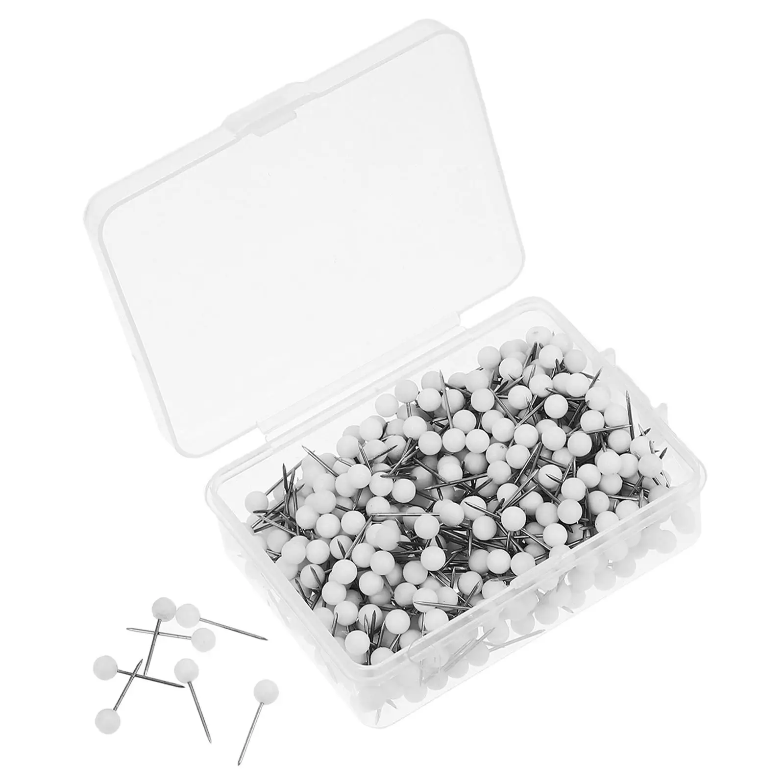 500pcs Small Pushpins for Maps Round Head Pushpins for Bulletin Board Wall Pins for Posters Crafts Clasroom Office Supplies
500pcs Small Pushpins for Maps Round Head Pushpins for Bulletin Board Wall Pins for Posters Crafts Clasroom Office Supplies