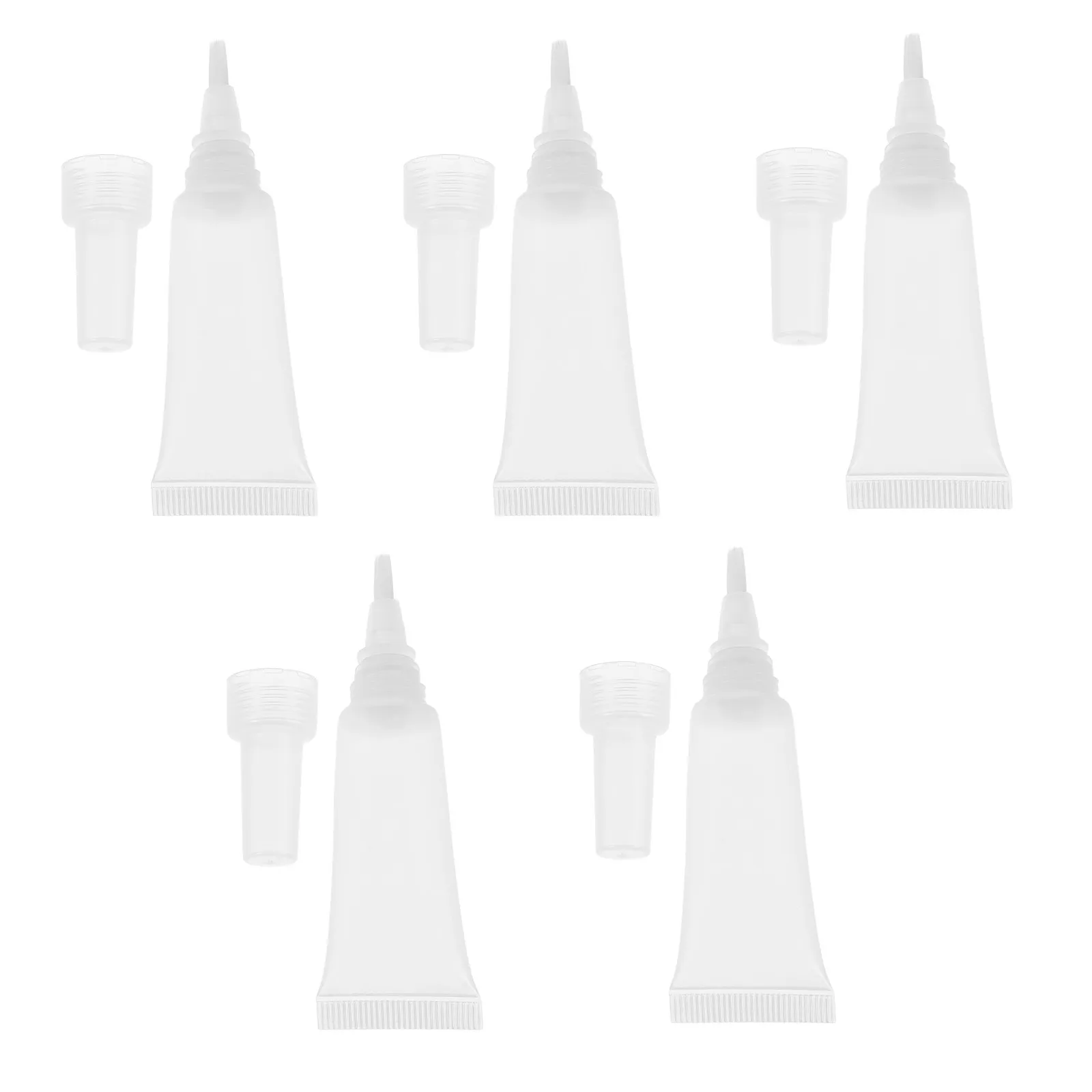 5Pcs 10Ml Empty Tubes Refillable Soft Squeeze Lip Gloss Containers Large Opening Design for DIY Travel Size Makeup Balm
5Pcs 10Ml Empty Tubes Refillable Soft Squeeze Lip Gloss Containers Large Opening Design for DIY Travel Size Makeup Balm