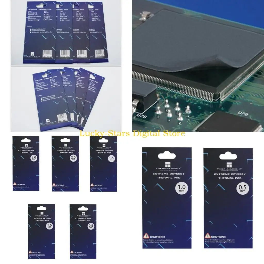 T3EE THEMAL PAD 12,8 Вт/для M K Силиконовой не проводящий тепловой диссипация Силиконовая площадка 
T3EE THEMAL PAD 12,8 Вт/для M K Силиконовой не проводящий тепловой диссипация Силиконовая площадка