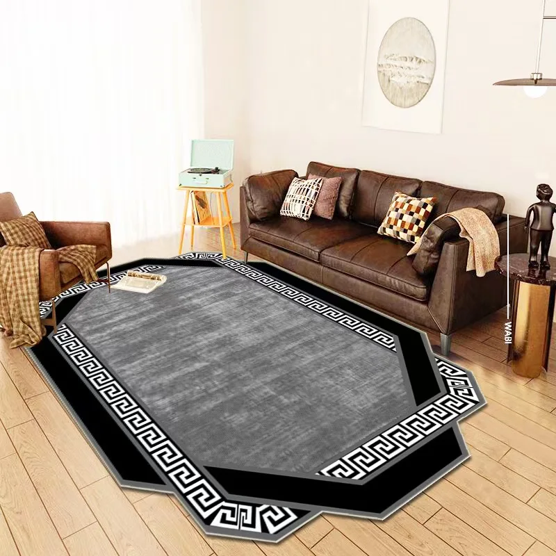 Luxury Bright Living Room Carpet Irregular Bedroom Bedside Carpet Coffee Table Sofa Mat Household Floor Mat Large area Room Rugs
Luxury Bright Living Room Carpet Irregular Bedroom Bedside Carpet Coffee Table Sofa Mat Household Floor Mat Large area Room Rugs