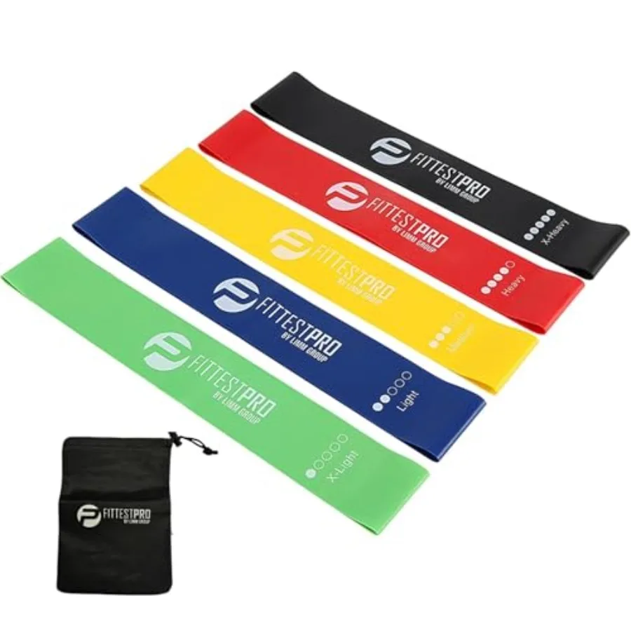 Fittest Pro by Resistance Bands for Legs and Butt, Fabric Exercise Loop Bands Yoga, Pilates, Rehab, Fitness and Home Workout, S
Fittest Pro by Resistance Bands for Legs and Butt, Fabric Exercise Loop Bands Yoga, Pilates, Rehab, Fitness and Home Workout, S