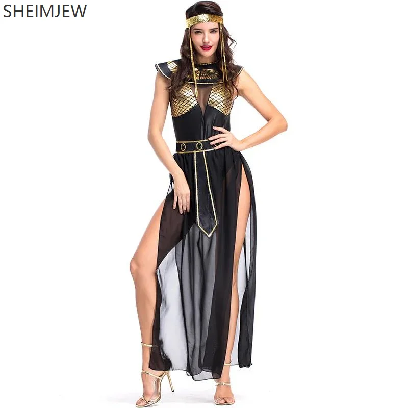 Halloween new ancient Egyptian adult Cleopatra costume female role play black myth carnival party stage performance robe 2025
Halloween new ancient Egyptian adult Cleopatra costume female role play black myth carnival party stage performance robe 2025