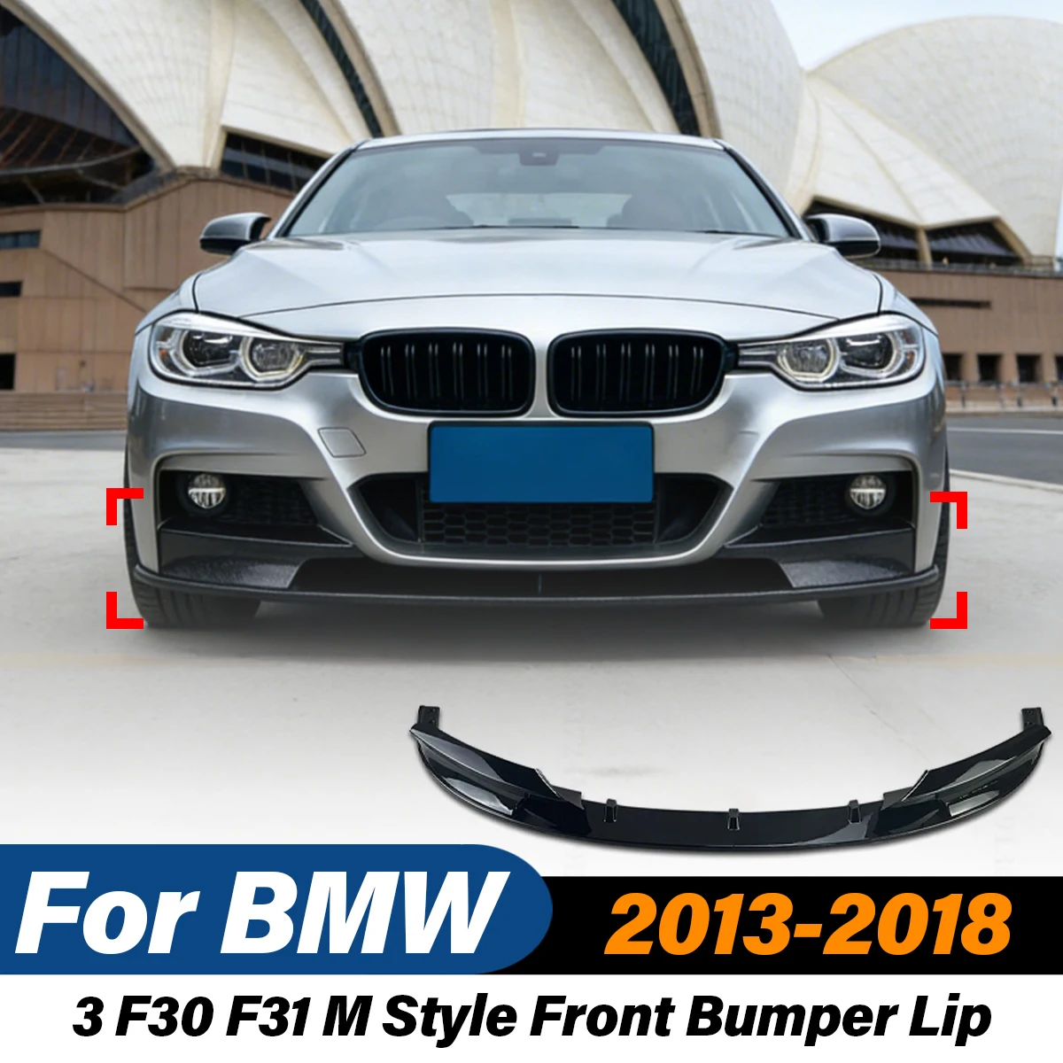 For BMW 3 F30 F31 M Style 2013 2014 2015 2016 2017 2018 Car Front Bumper Lip Sports Style Spoiler Splitter Body Modification Kit
For BMW 3 F30 F31 M Style 2013 2014 2015 2016 2017 2018 Car Front Bumper Lip Sports Style Spoiler Splitter Body Modification Kit
