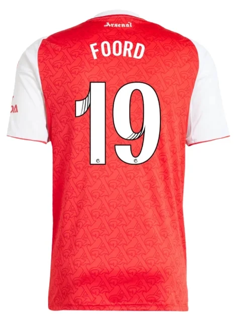 Arsenal Adult and Children's Sportswear 25/26 Home Football Jersey in Autumn New Promotion FOORD #19
Arsenal Adult and Children's Sportswear 25/26 Home Football Jersey in Autumn New Promotion FOORD #19