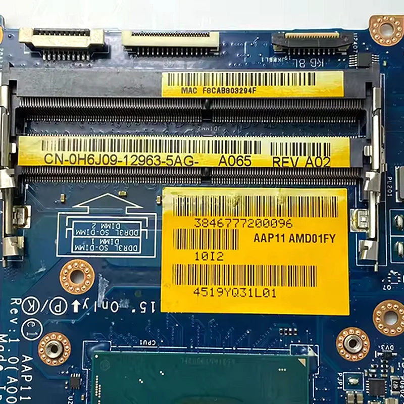 CN-0H6J09 0H6J09 H6J09 LA-C911P для ноутбука DELL Alienware 15 R2, материнская плата с процессором SR2FL I7-6820HK 216-0859032, 100% протестировано, ОК
CN-0H6J09 0H6J09 H6J09 LA-C911P для ноутбука DELL Alienware 15 R2, материнская плата с процессором SR2FL I7-6820HK 216-0859032, 100% протестировано, ОК