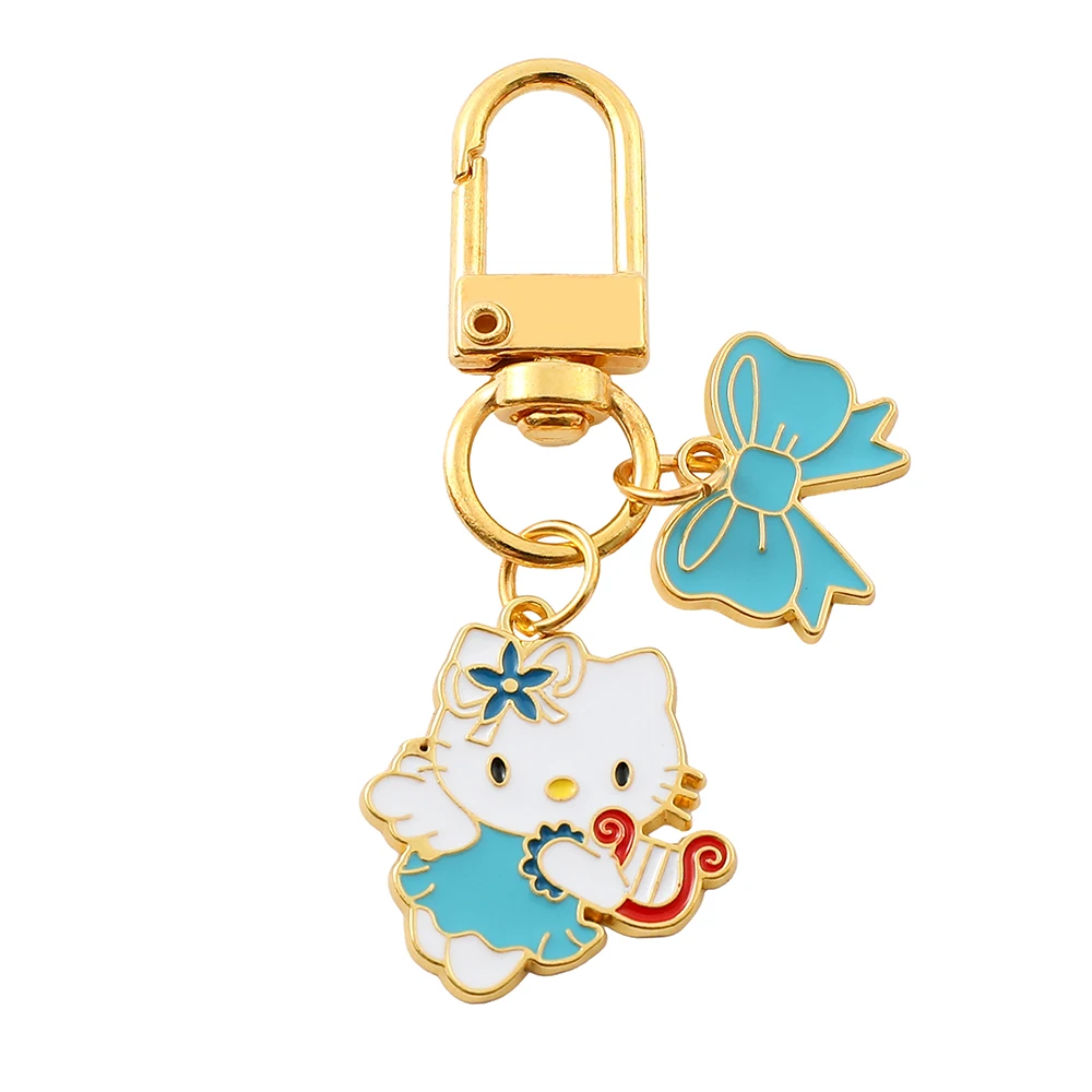 Kawaii Hello Kitty Keychain Creative Car Key Holder Cartoon Kitty Cat for Bag Accessories Gifts
Kawaii Hello Kitty Keychain Creative Car Key Holder Cartoon Kitty Cat for Bag Accessories Gifts