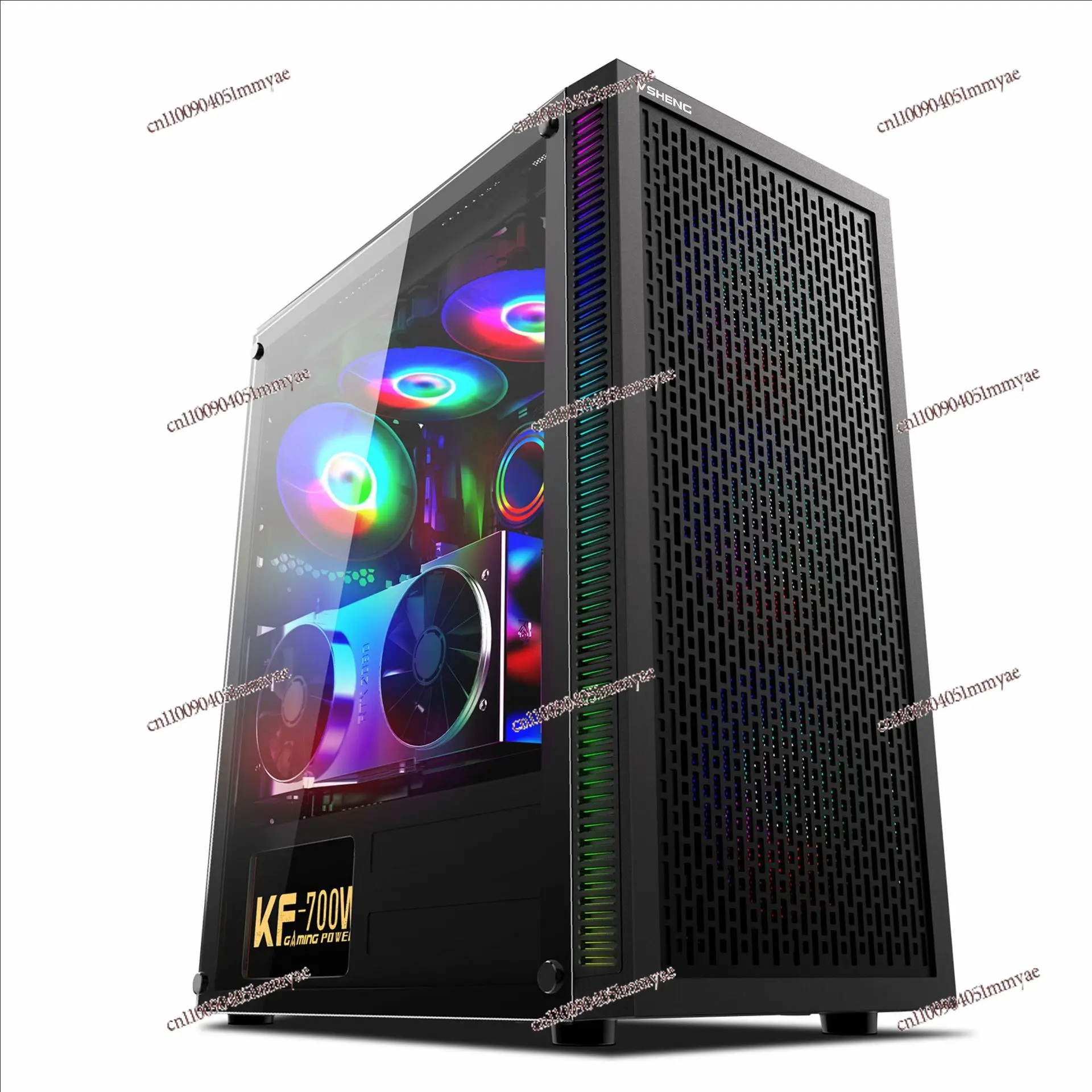glass side panel case supports dual X79 X99 CPU motherboards, E-ATX computer case, black
glass side panel case supports dual X79 X99 CPU motherboards, E-ATX computer case, black