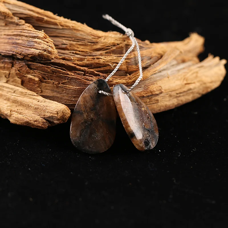 B&F Chiastolite Earring Beads for Jewelry Making, Handmade Natural stones beads, Stones for jewelry Making Supplies
B&F Chiastolite Earring Beads for Jewelry Making, Handmade Natural stones beads, Stones for jewelry Making Supplies