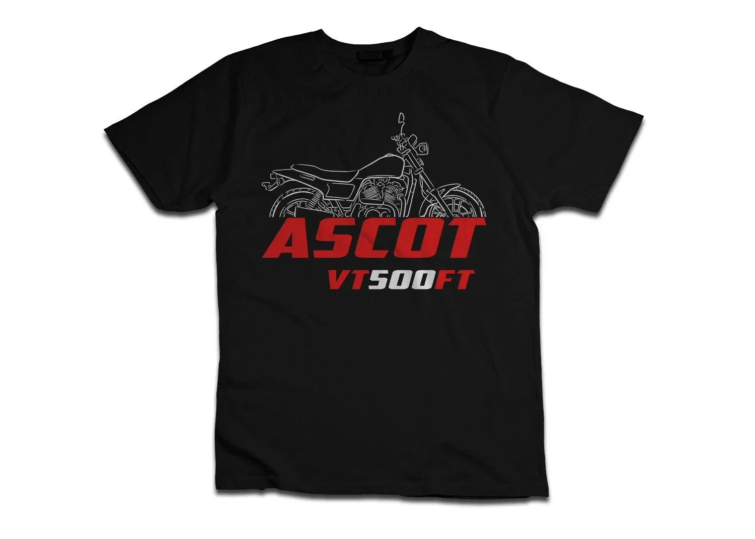 VT500FT Ascot 1983-1985 Motorcycle T shirt Graphic Casual Summer Short Sleeves 100% Cotton Cool Tee
VT500FT Ascot 1983-1985 Motorcycle T shirt Graphic Casual Summer Short Sleeves 100% Cotton Cool Tee