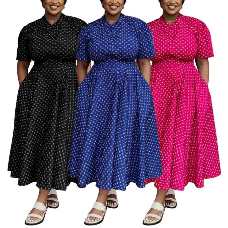 Customized L-4XL Plus Size Clothes Dresses Women Robes 2025 Spring Summer Short Sleeve Street Style Casual 3XL Big Size Maxi Dre
Customized L-4XL Plus Size Clothes Dresses Women Robes 2025 Spring Summer Short Sleeve Street Style Casual 3XL Big Size Maxi Dre