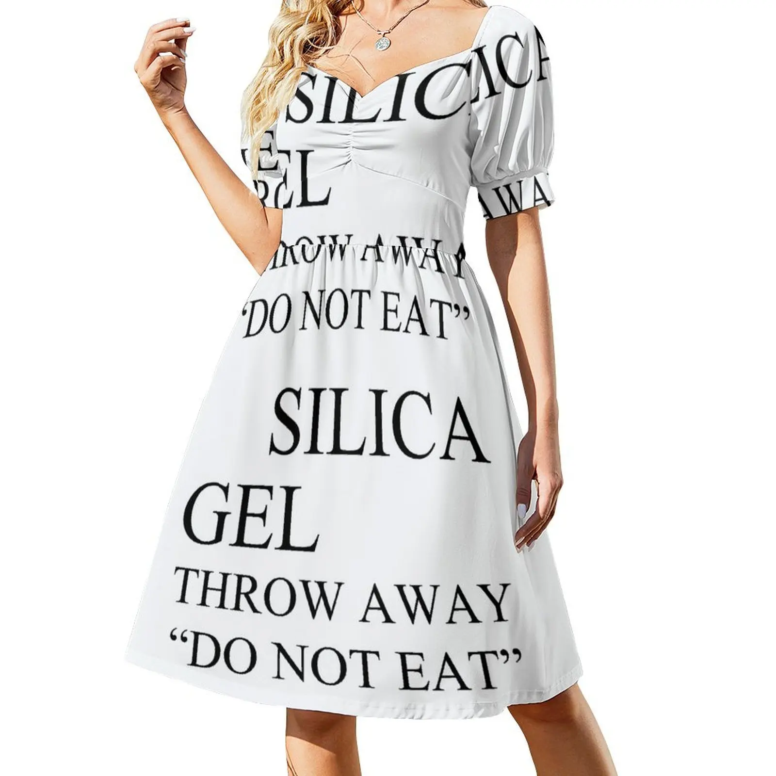 Silica Gel Package Short-Sleeved Dress Clothing female dress summer dress woman 2025
Silica Gel Package Short-Sleeved Dress Clothing female dress summer dress woman 2025