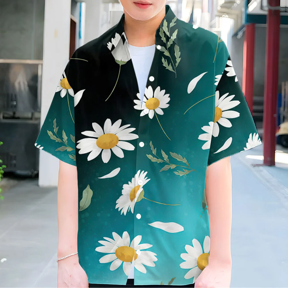 Hawaiian men's summer designer shirt 3d vacation colorful floral print Hawaiian shirt casual short sleeve floral fashion vintage
Hawaiian men's summer designer shirt 3d vacation colorful floral print Hawaiian shirt casual short sleeve floral fashion vintage