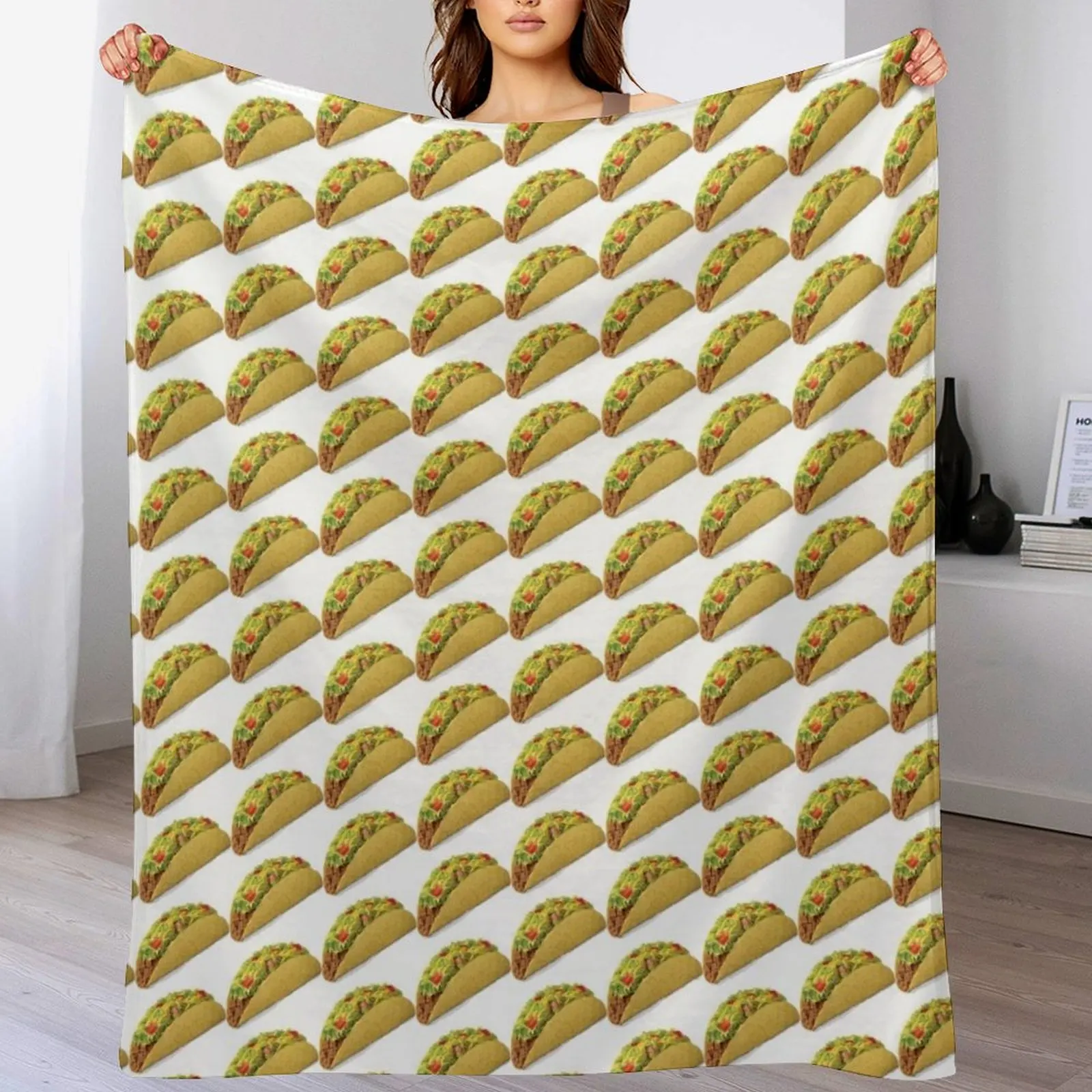 Taco design Throw Blanket Thin Soft Blanket for Summer Night Sleeping
Taco design Throw Blanket Thin Soft Blanket for Summer Night Sleeping