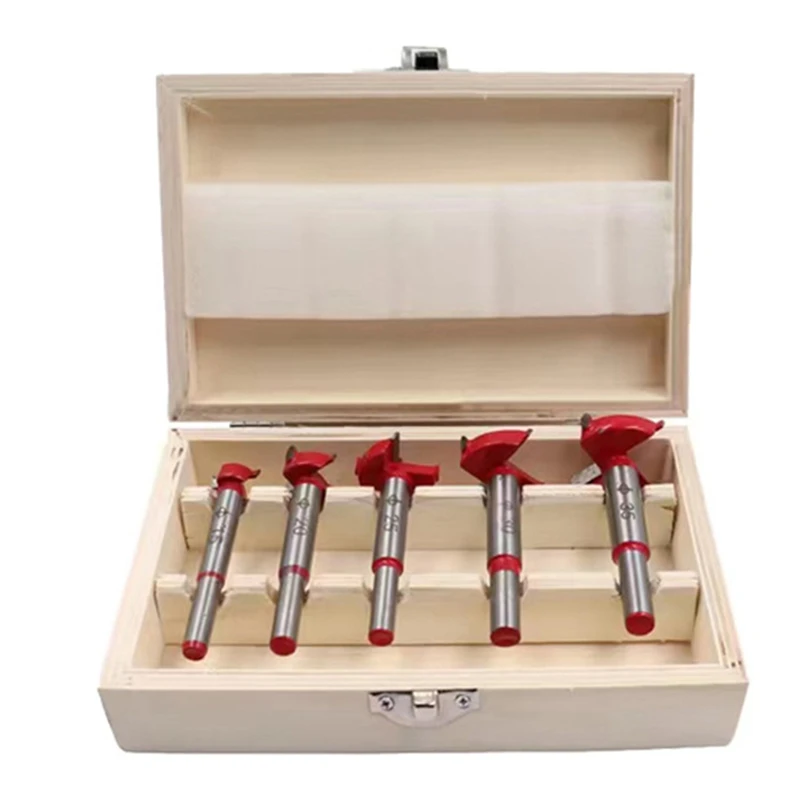 A96I-5PCS Positioning Hole Saw Kit Adjustable 15-35Mm Hinge Hole Opener Woodworking Carbide Drill Bits Set
A96I-5PCS Positioning Hole Saw Kit Adjustable 15-35Mm Hinge Hole Opener Woodworking Carbide Drill Bits Set