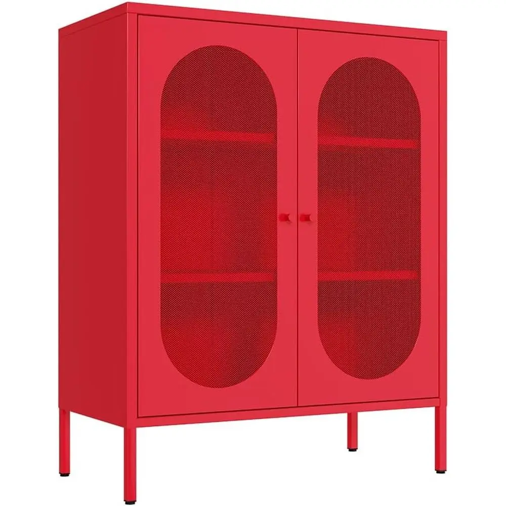 Mesh Door Metal Locker Cabinet with 2 Adjustable Shelves and 3 Tiers for Storage
Mesh Door Metal Locker Cabinet with 2 Adjustable Shelves and 3 Tiers for Storage