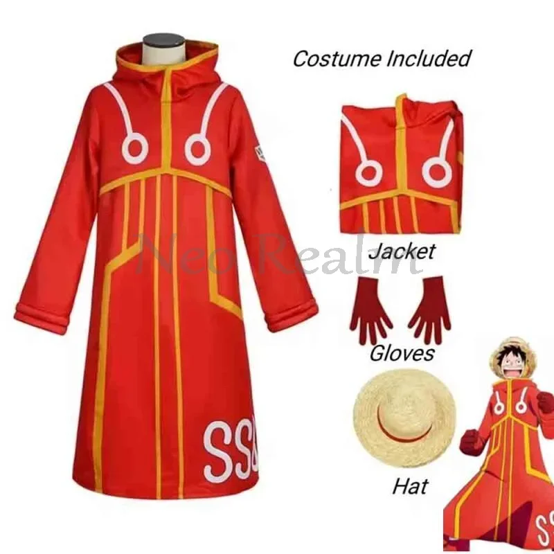 Anime Egghead Island Costume Monkey Monkey Robe Cosplay Costume Jacket Coat Hat Outfit Halloween Suit Easter Role Playing
Anime Egghead Island Costume Monkey Monkey Robe Cosplay Costume Jacket Coat Hat Outfit Halloween Suit Easter Role Playing