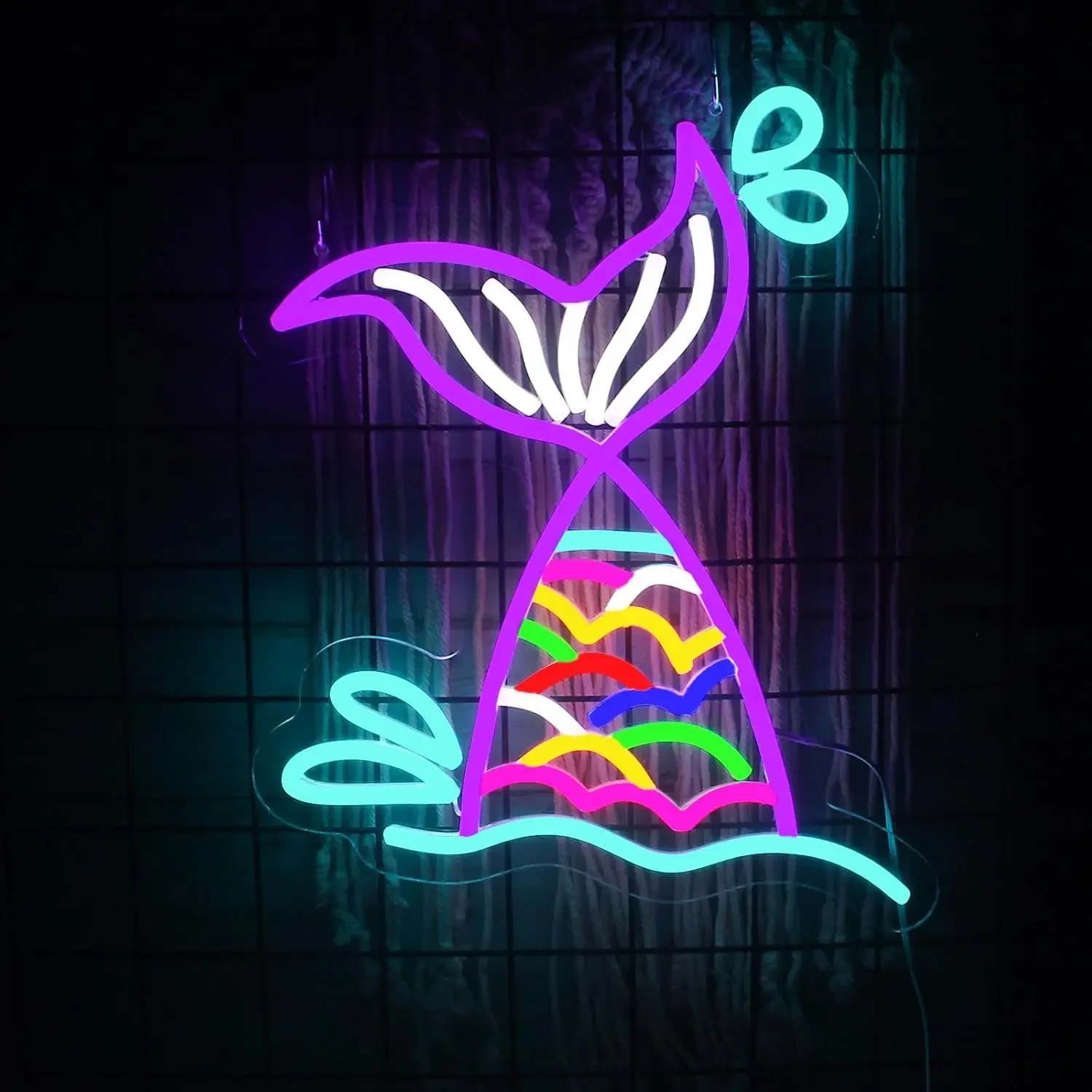 Mermaid Tail Neon Signs LED Neon Light Sign Light Up Neon Signs Wall Decor for Game Room Man Cave Bar Decor Store Club Bistro
Mermaid Tail Neon Signs LED Neon Light Sign Light Up Neon Signs Wall Decor for Game Room Man Cave Bar Decor Store Club Bistro