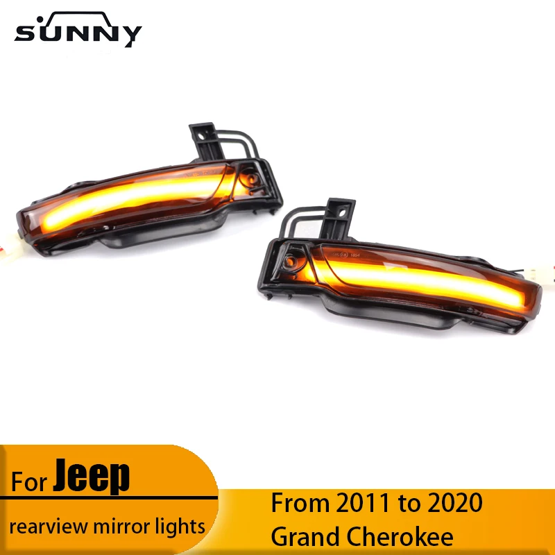 For Jeep Grand Cherokee 11-20 models Reversing Mirror Side Lights Yellow Running Rearview Mirror Turn Signal Lights
For Jeep Grand Cherokee 11-20 models Reversing Mirror Side Lights Yellow Running Rearview Mirror Turn Signal Lights