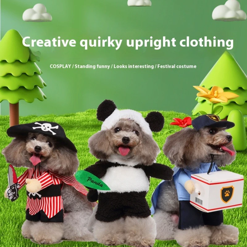 Halloween Christmas Pet Supplies Dog Small Dog Funny Dog Clothes Cosplay Dress Up Costumes
Halloween Christmas Pet Supplies Dog Small Dog Funny Dog Clothes Cosplay Dress Up Costumes
