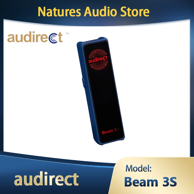 Audirect Beam 3 S BEAM3 S портативный усилитель для наушников 4,4 мм Bal ESS9281 MQA DAC 32Bit 768KHZ Hi-Res декодер AMP Beam3s
Audirect Beam 3 S BEAM3 S портативный усилитель для наушников 4,4 мм Bal ESS9281 MQA DAC 32Bit 768KHZ Hi-Res декодер AMP Beam3s
