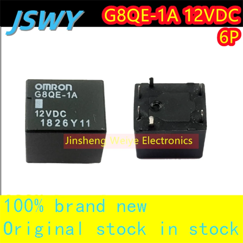 (3/30pieces) G8QE-1A 12VDC 12V 6-pin car high beam headlight relay 100% brand new good quality original stock
(3/30pieces) G8QE-1A 12VDC 12V 6-pin car high beam headlight relay 100% brand new good quality original stock