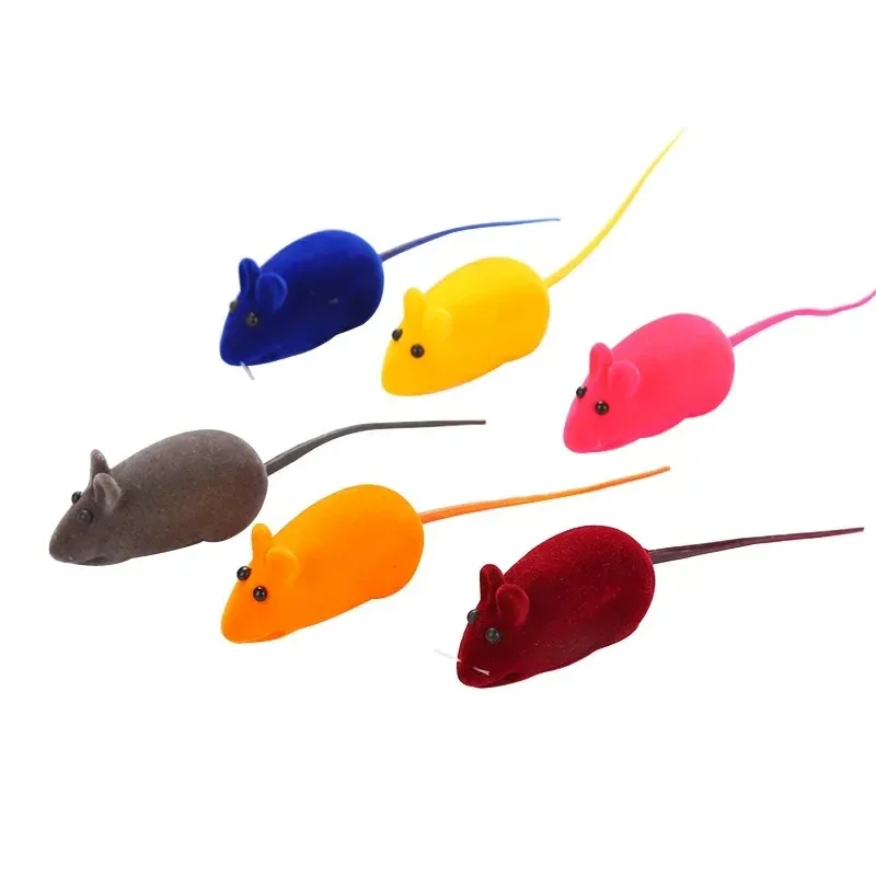 1pcs Interactive Sound Plush Rubber Vinyl Mouse Pet Cat Realistic Sound Toys Flocking Mouse Funny Cat Random Colors Pet Toys
1pcs Interactive Sound Plush Rubber Vinyl Mouse Pet Cat Realistic Sound Toys Flocking Mouse Funny Cat Random Colors Pet Toys