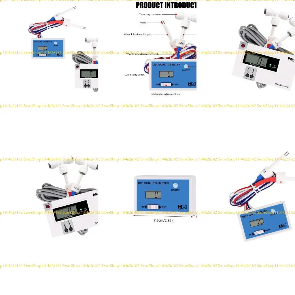 Q2Q4 Waterproof Conductivity Meter Assessment Instrument Suitable for Monitoring Water Quality in Aquariums Tap Water Systems
Q2Q4 Waterproof Conductivity Meter Assessment Instrument Suitable for Monitoring Water Quality in Aquariums Tap Water Systems