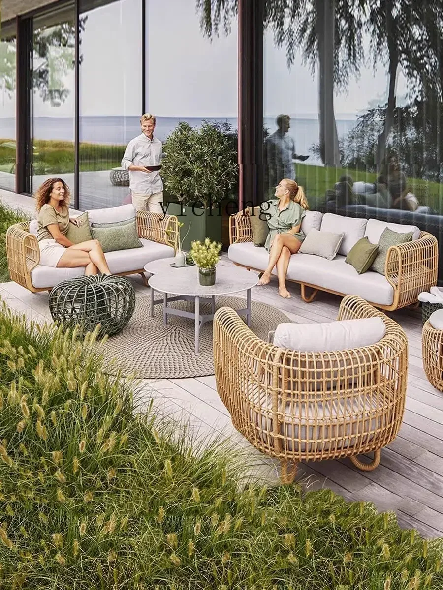 V5.19 Outdoor Rattan Rattan Sofa Balcony Courtyard Bed & Breakfast Couch Rattan Table and Chairs Tea Table
V5.19 Outdoor Rattan Rattan Sofa Balcony Courtyard Bed & Breakfast Couch Rattan Table and Chairs Tea Table