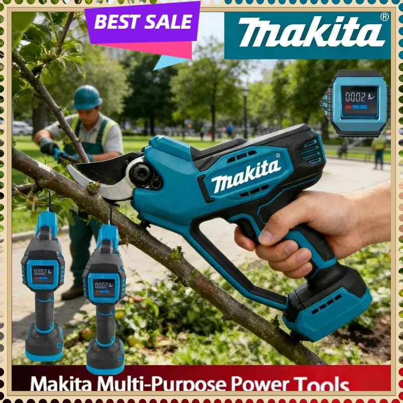 Беспроводные электрические секаторы Makita с бесщеточным двигателем, мощные ножницы для обрезки веток, электроинструмент для аккумуляторов Makita
Беспроводные электрические секаторы Makita с бесщеточным двигателем, мощные ножницы для обрезки веток, электроинструмент для аккумуляторов Makita