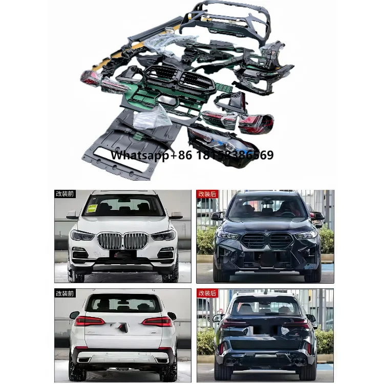 High Quality Body Parts Modification Kit Upgrade Old X5 G05 to G18 Front Bumper for Car before Modifying
High Quality Body Parts Modification Kit Upgrade Old X5 G05 to G18 Front Bumper for Car before Modifying