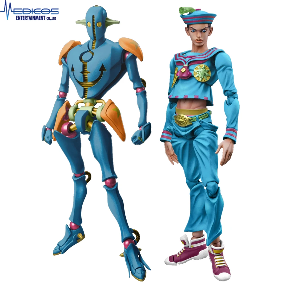 In Stock Original Medicos Entertainment Super Action Statue Jojo No Kimyou Na Bouken Jojolion Soft & Wet Anime Figure Garage Kit
In Stock Original Medicos Entertainment Super Action Statue Jojo No Kimyou Na Bouken Jojolion Soft & Wet Anime Figure Garage Kit