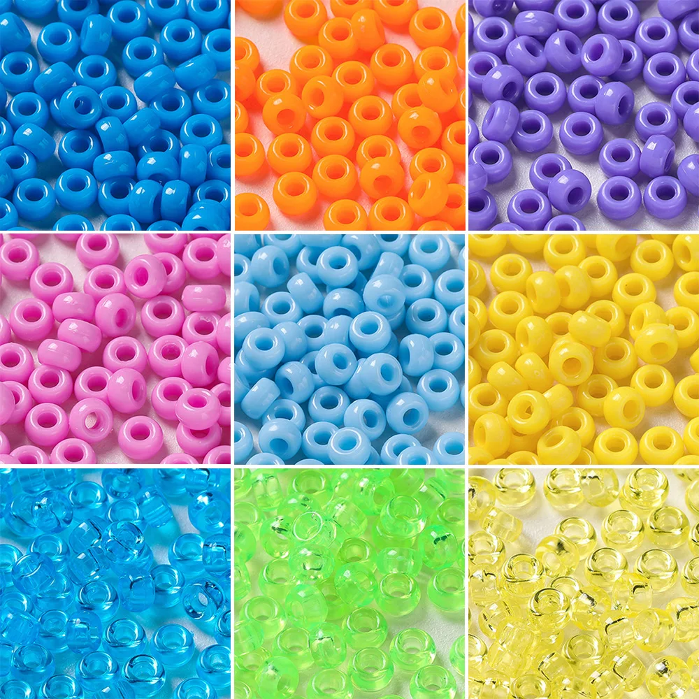 100pcs 7mm Round Transparent And Opaque Acrylic Big Hole Beads for Jewelry Making DIY Bracelet Necklace Accessories
100pcs 7mm Round Transparent And Opaque Acrylic Big Hole Beads for Jewelry Making DIY Bracelet Necklace Accessories