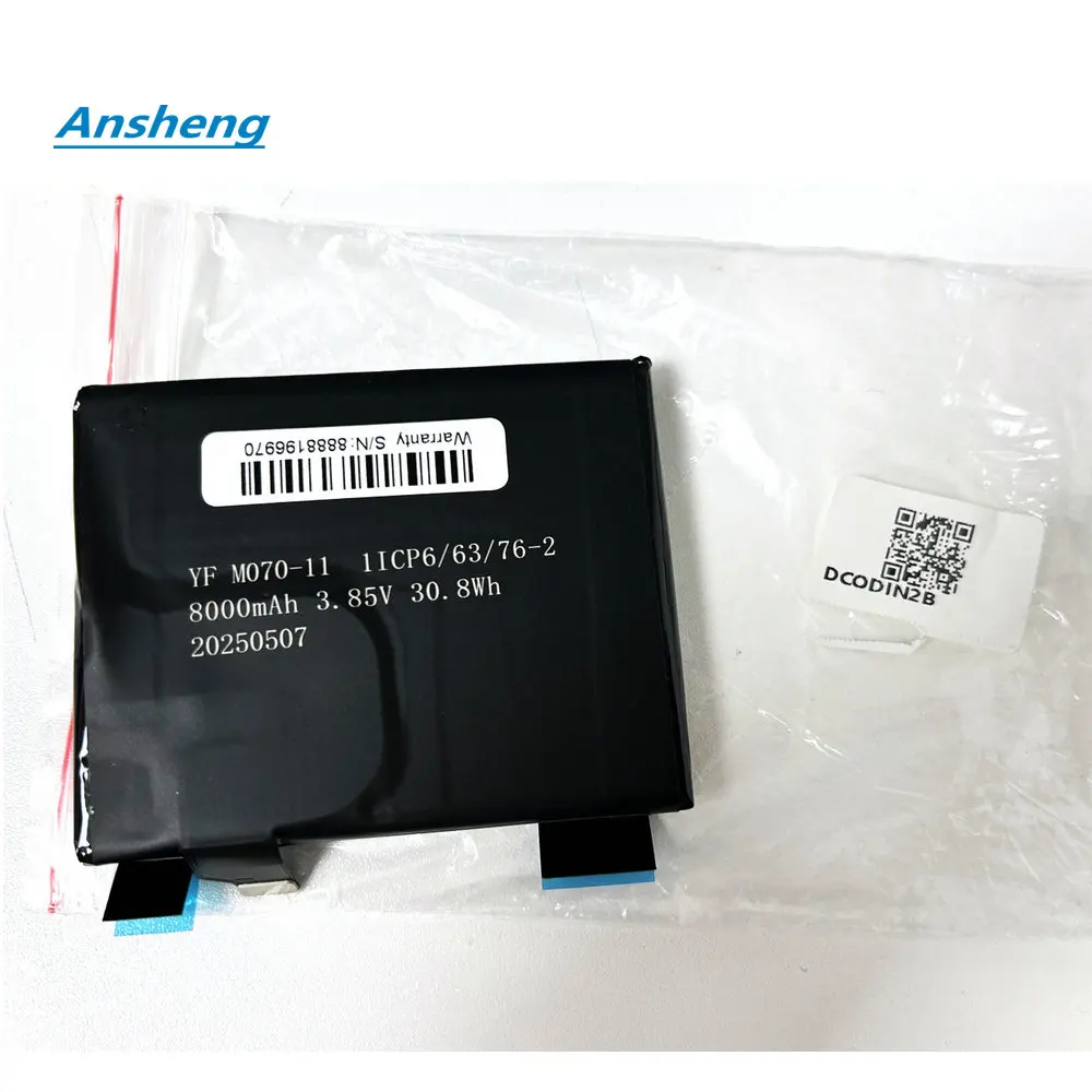 3.85V 5000mAh19.25Wh For YF M070-11 M070-13 Original Battery
3.85V 5000mAh19.25Wh For YF M070-11 M070-13 Original Battery