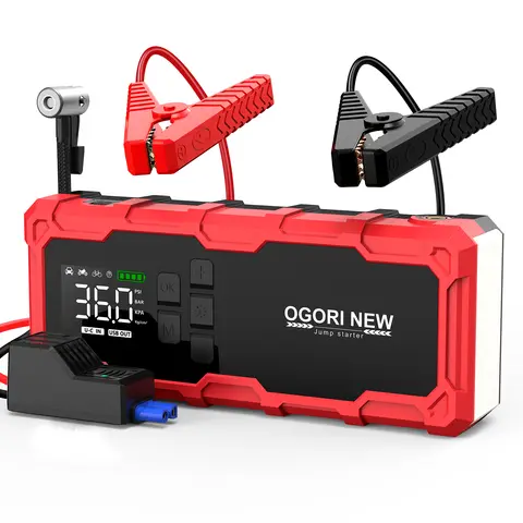 Jump Starter with Air Compressor 150PSI, 7000/8000A Portable Car Battery Booster (All Gas/16L Diesel)