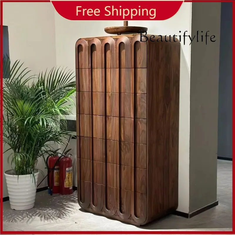 X Pure North American Black Walnut Chest Cabinet Retro Log Side Cabinet Locker Medium Antique Storage Cabinet
X Pure North American Black Walnut Chest Cabinet Retro Log Side Cabinet Locker Medium Antique Storage Cabinet