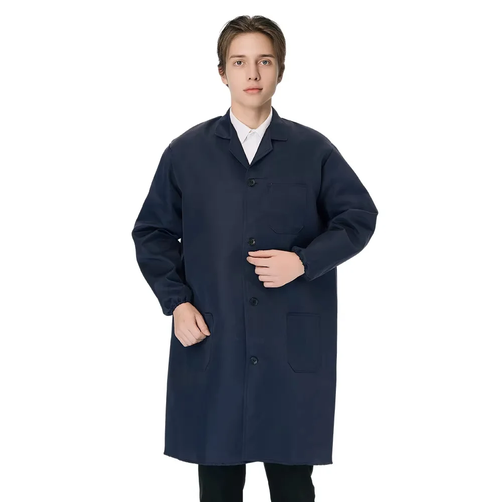 Men's labor insurance coat blue coat work clothes dirt-resistant workshop handling work clothes long-sleeved blue coat
Men's labor insurance coat blue coat work clothes dirt-resistant workshop handling work clothes long-sleeved blue coat