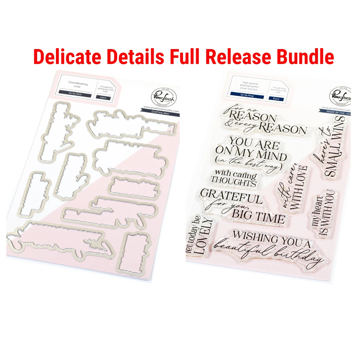 On My Mind Silicone Stamps and Metal Cutting Dies Sets for DIY Craft Making Greeting Card Scrapbooking Decoration Molds
On My Mind Silicone Stamps and Metal Cutting Dies Sets for DIY Craft Making Greeting Card Scrapbooking Decoration Molds