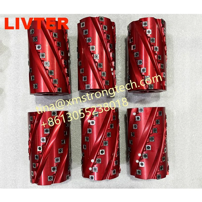 LIVTER Carbide Insert Blades Wood Tools Spiral Cutter Head Block
LIVTER Carbide Insert Blades Wood Tools Spiral Cutter Head Block