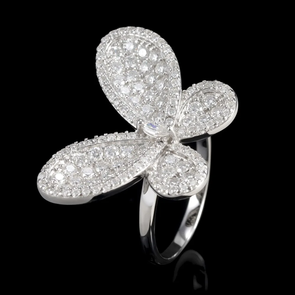 S925 Silver Iced Moissanite Butterfly Ring for Women Hiphop Rock Mosan Diamond Party Ring Wedding Bands Pass Tester Gift
S925 Silver Iced Moissanite Butterfly Ring for Women Hiphop Rock Mosan Diamond Party Ring Wedding Bands Pass Tester Gift