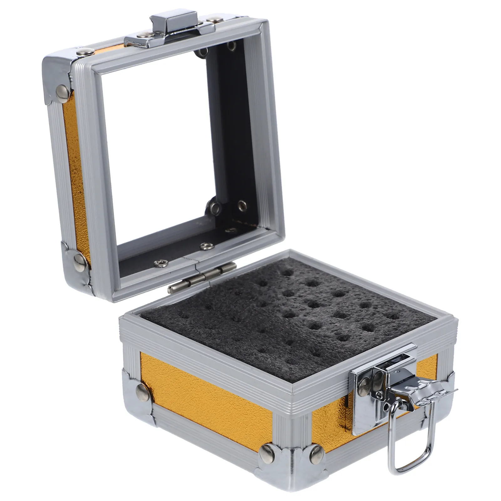 Jewelry Storage Box Nail Drill Grinding Bits Organizer Case Dust-Proof Manicure Tool Holder Storage Case For Salon Home
Jewelry Storage Box Nail Drill Grinding Bits Organizer Case Dust-Proof Manicure Tool Holder Storage Case For Salon Home