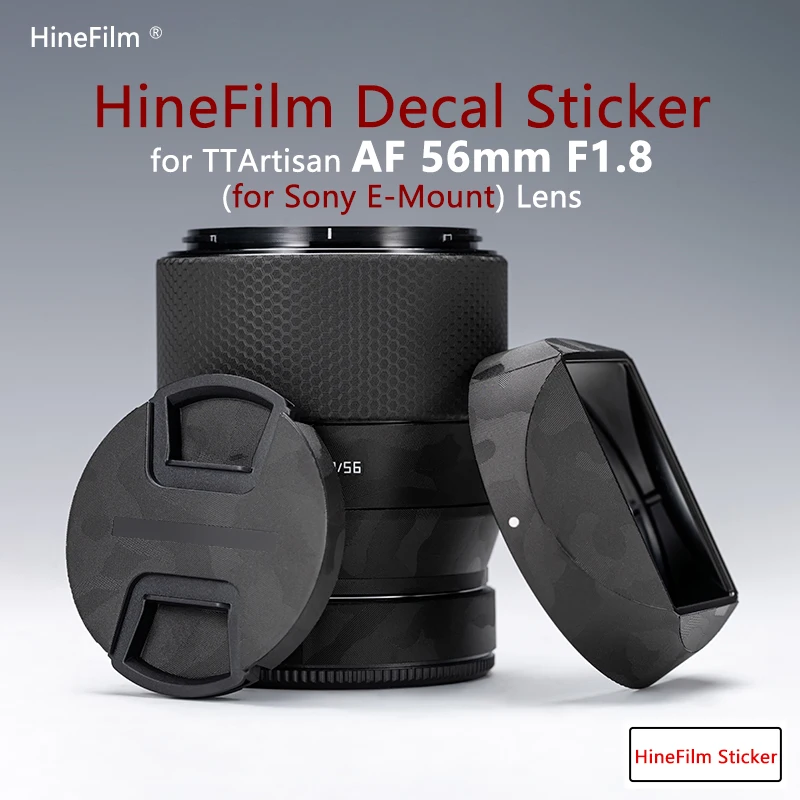 Hinefilm Skin for TTArtisan AF56mm f1.8 FE Lens Skin for AF56 F1.8 Lens Sticker 56F1.8 Lens Protective Cover Film
Hinefilm Skin for TTArtisan AF56mm f1.8 FE Lens Skin for AF56 F1.8 Lens Sticker 56F1.8 Lens Protective Cover Film