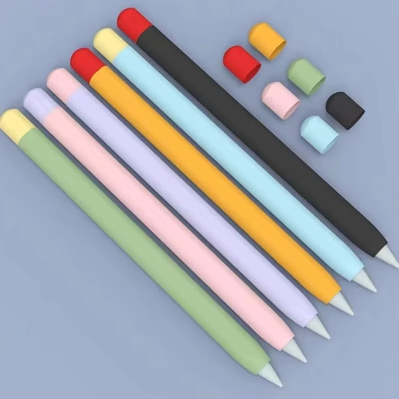 Мягкий силиконовый защитный чехол для ручки для Apple Pencil 1-го 2-го поколения, сенсорный экран, стилус 2 1, противоскользящий защитный чехол
Мягкий силиконовый защитный чехол для ручки для Apple Pencil 1-го 2-го поколения, сенсорный экран, стилус 2 1, противоскользящий защитный чехол