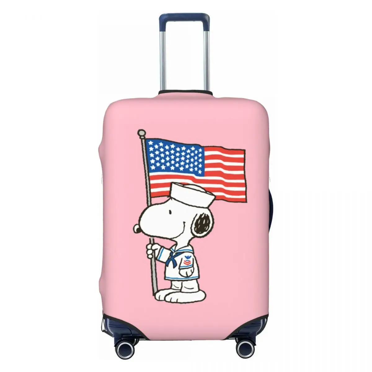 Custom S-snoopys The Flag Of The United States Travel Luggage Cover Washable Suitcase Cover Protector Fit 18-32 Inch
Custom S-snoopys The Flag Of The United States Travel Luggage Cover Washable Suitcase Cover Protector Fit 18-32 Inch