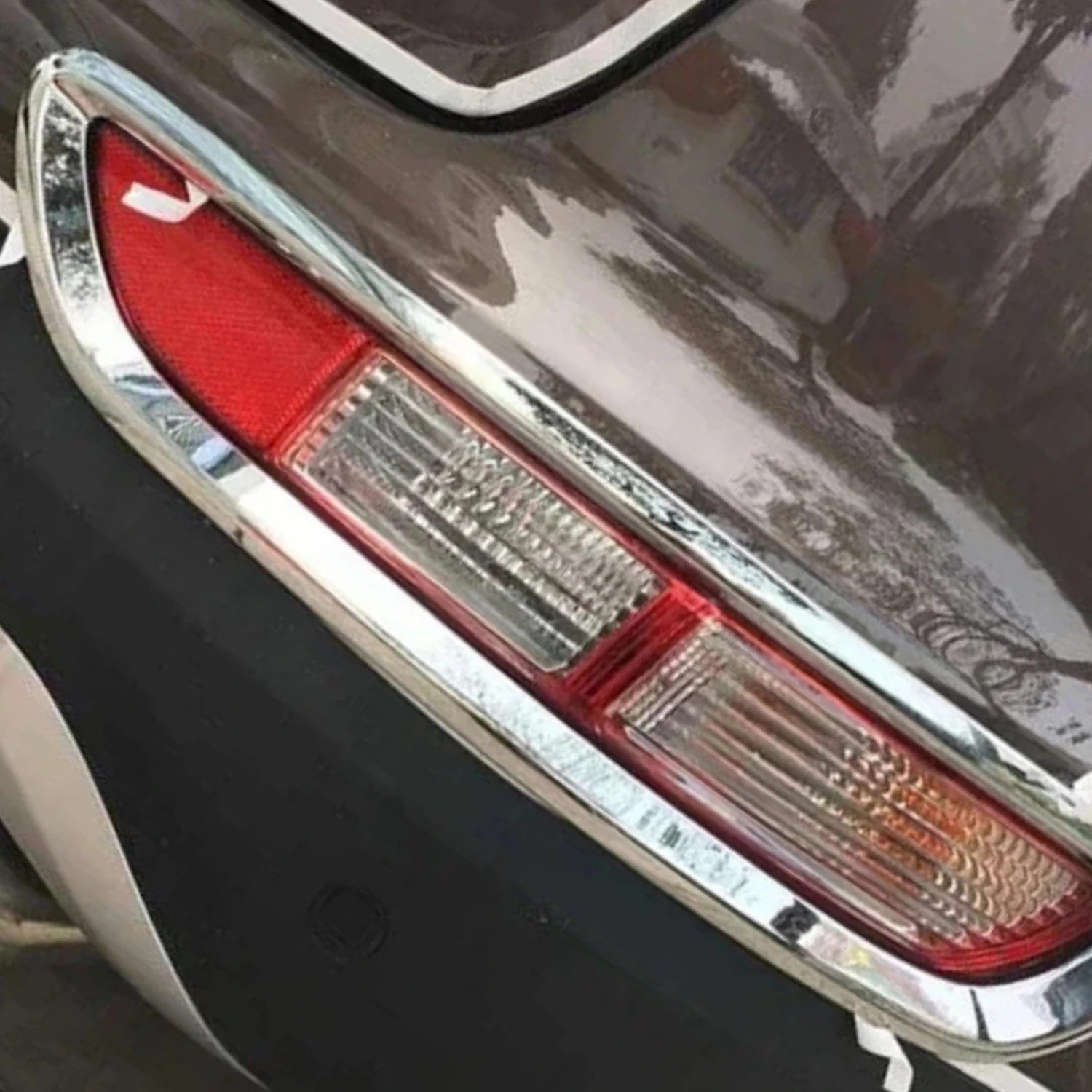 For KIA Sportage 2017 2018 Chrome Car Rear Bumper Fog Light Lamp Cover Trim Tail Foglight Frame Bezel Trims Accessories
For KIA Sportage 2017 2018 Chrome Car Rear Bumper Fog Light Lamp Cover Trim Tail Foglight Frame Bezel Trims Accessories